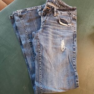 American Eagle By Payless Blue Straight Leg Jeans